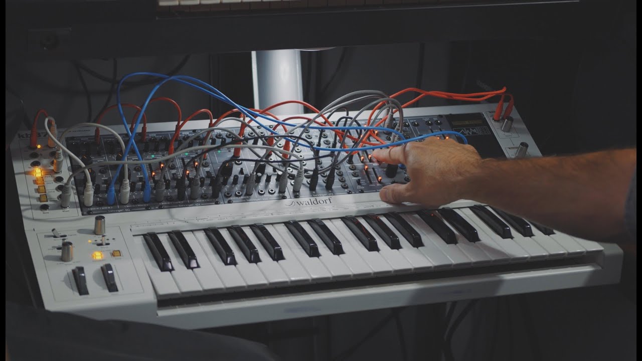 Waldorf KB37 и Behringer System 100