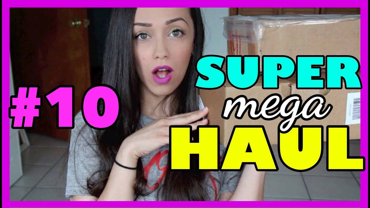 Mas MAQUILLAJE que en SEPHORA, vestidos SEXYS y PEPPA PIG? | SUPER MEGA HAUL #10