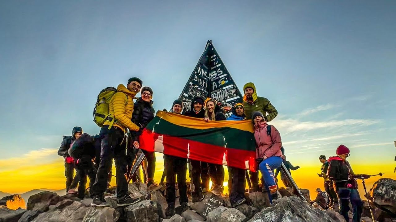 Įveikėme Toubkal - Aukščiausia šiaurės Afrikos viršūnė 4167 m | Marokas