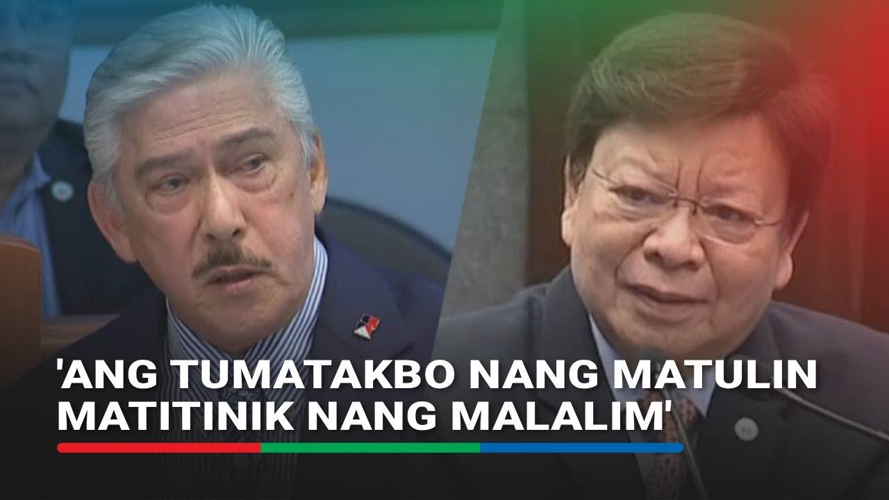 Sotto vs Marcoleta: Senate minority leader questions rush to junk VP impeach case | ABS-CBN News