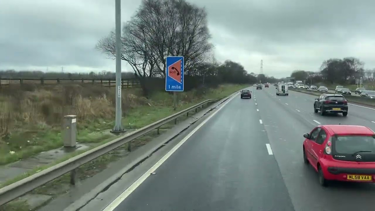M62 motorway to m6 motorway southbound.🏴󠁧󠁢󠁥󠁮󠁧󠁿🏴󠁧󠁢󠁥󠁮󠁧󠁿🏴󠁧󠁢󠁥󠁮󠁧󠁿🇬🇧🇬🇧🇬🇧UK