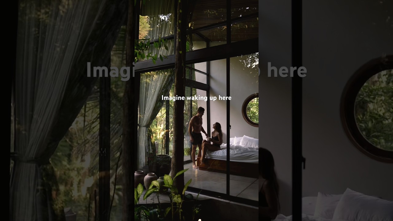Morning goals in our Airbnb in Bali 
