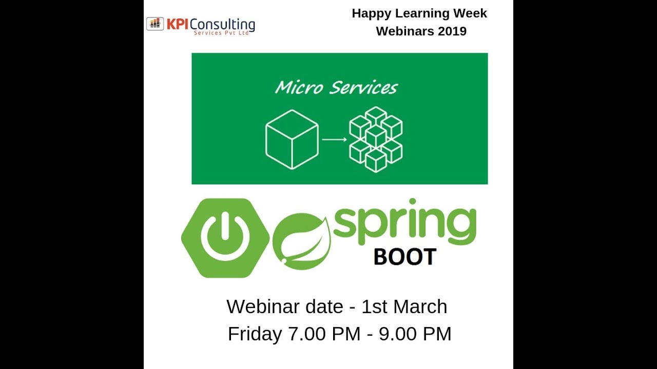 Microservices using Springboot  - KPI Consulting Services