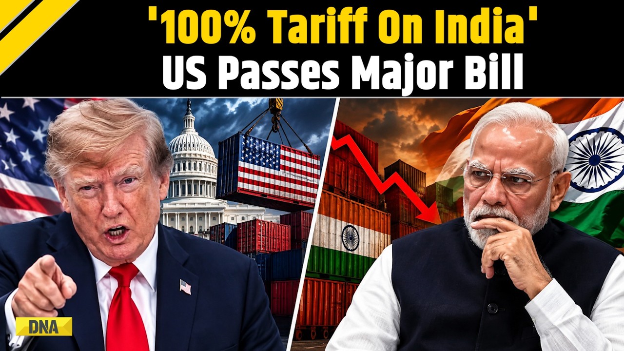 US News: '100% Tariff Shock For India? US Passes Russia Sanctions Bill Imposing Huge Tariff On India
