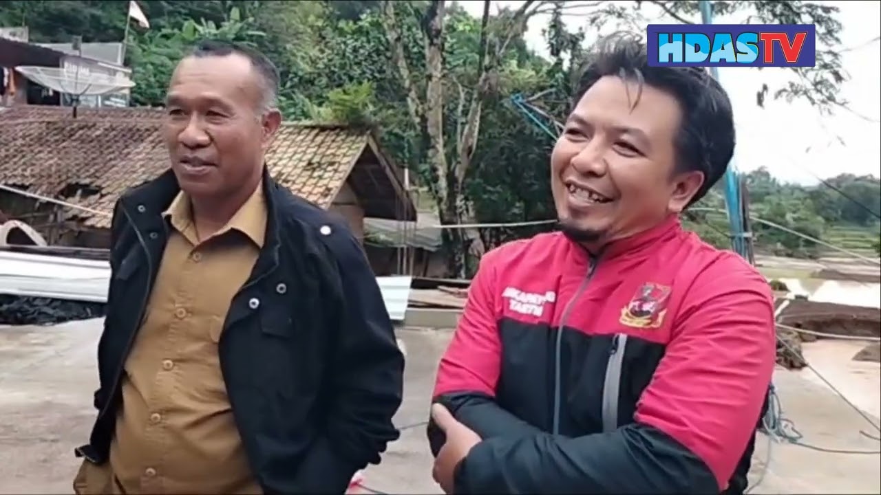 Team KDM  kang Dedi Mulyadi  kunjungi Banjir Bandang Curugan Gunung Putri