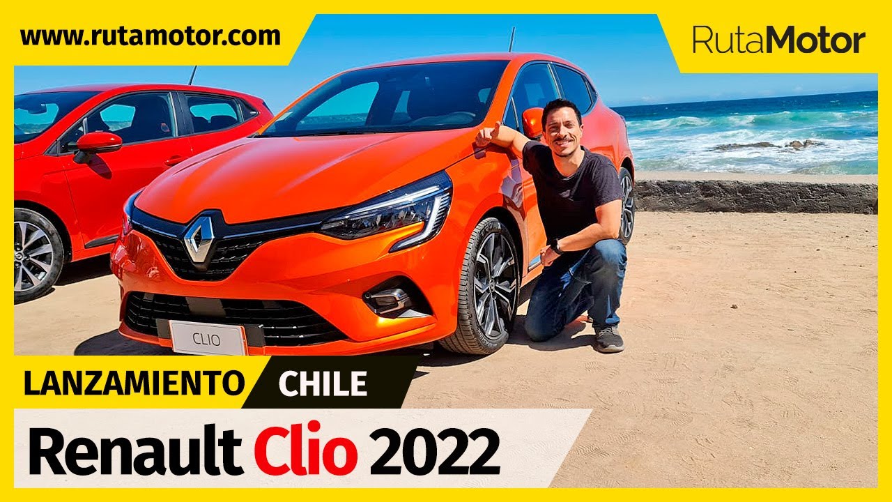 Renault Clio 2022 - Estreno en Chile del francés más vendido de la historia