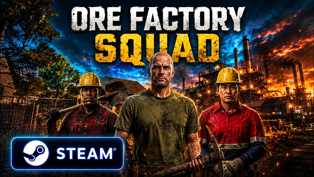 Ore Factory Squad - The Factory Automation Game You Should Play