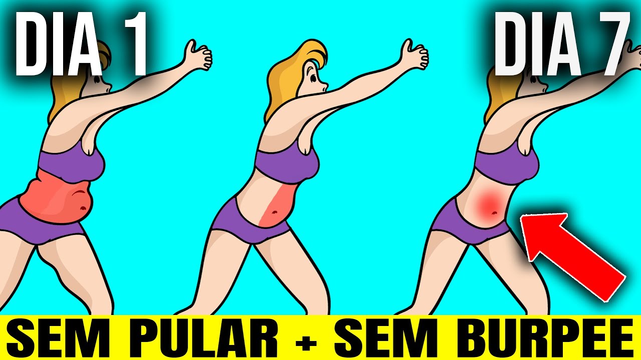 Perca 4kg em 7 dias (EXERCÍCIO APENAS EM PÉ)