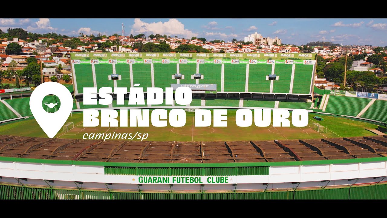 Vista aérea do estádio do Guarani em Campinas