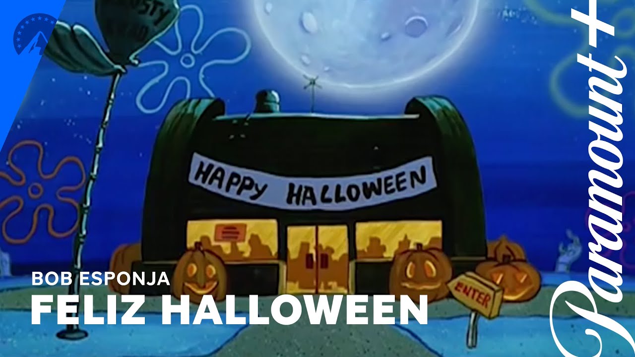 Halloween en Fondo de Bikini | Bob Esponja | Paramount+