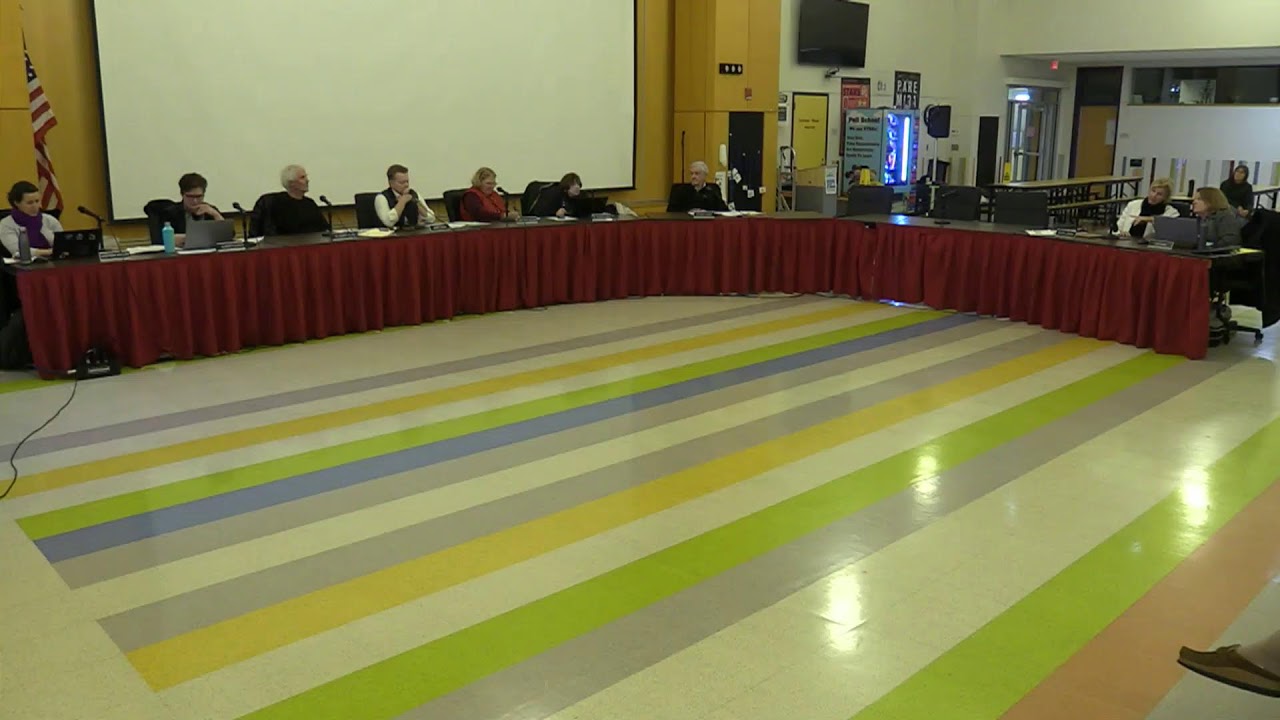 Newport School Committee Meeting 1/13/2026