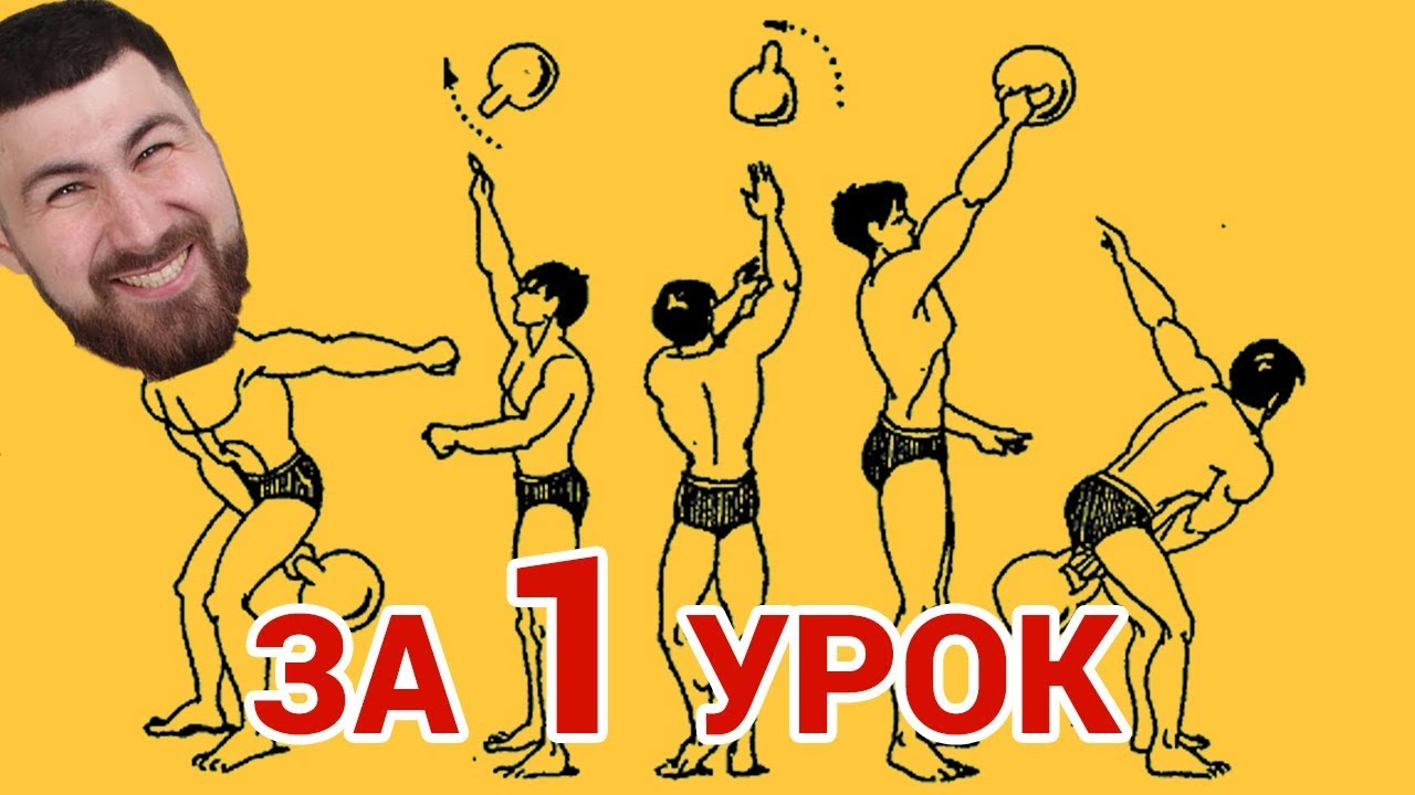 КАК ЖОНГЛИРОВАТЬ ГИРЯМИ? Силовое жонглирование: Серия 1