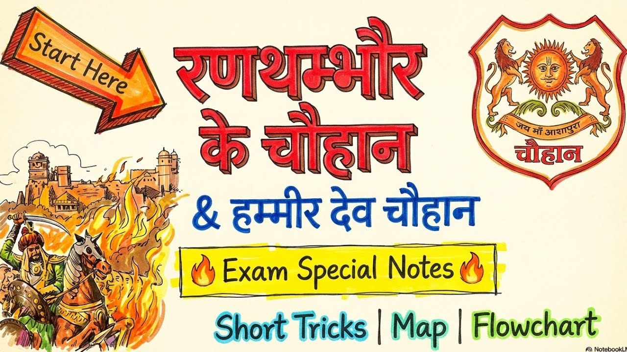 रणथंबोर के चौहान/RAJASTHAN HISTORY LDC/ LDC 2026 / BSTC HISTORY/ RAJASTHAN POLICE 2026
