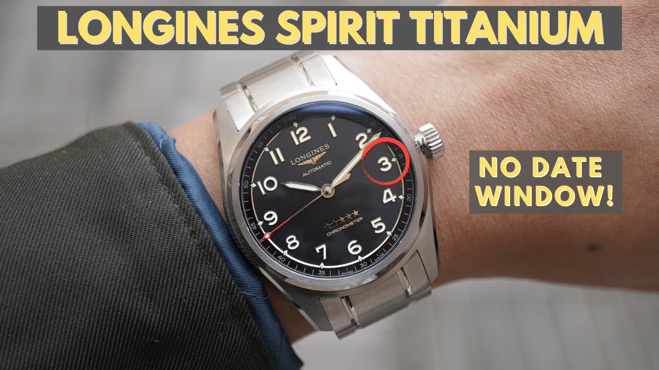 Longines набирает обороты ✈️ Обзор часов Spirit Titanium Pilot