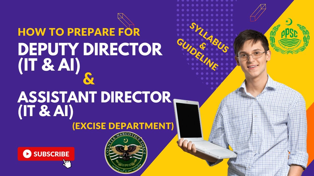Dream Jobs for CS & IT Graduates | Deputy & Assistant Director (IT & AI) in Excise Department Punjab