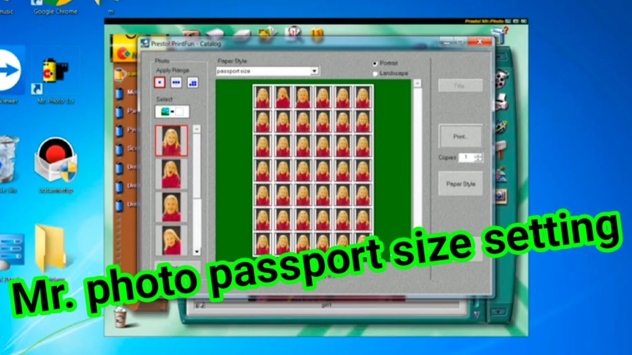 mr photo setting passport size | mr photo me passport size photo kaise banaen | #Mrphotosetting