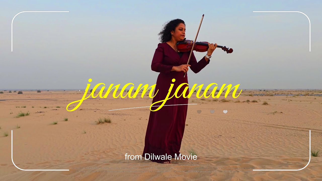 Janam Janam | Dilwale |  Violin Cover @lyricalmelodyline5003