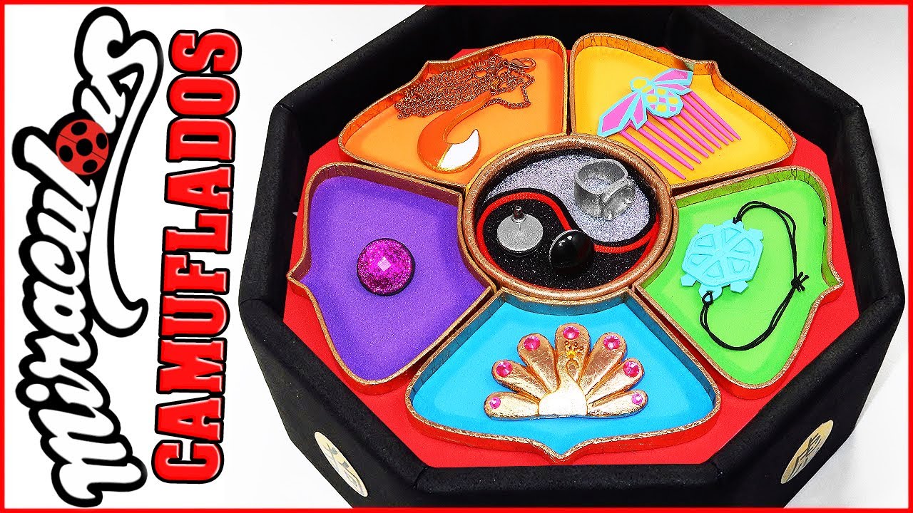 ♥ Tutorial: Los nuevos Prodigios/Miraculous CAMUFLADOS (Miraculous Ladybug) ♥