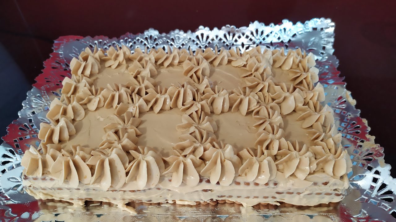 Tarta de café y galletas ** Monsieur cuisine Smart, Connect y Plus **