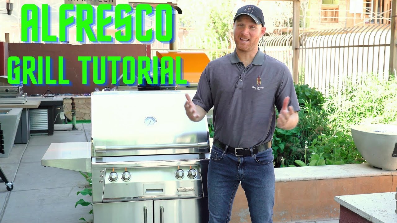 Обучающее видео по грилю Alfresco Luxury Grill — НЕВЕРОЯТНЫЕ ВОЗМОЖНОСТИ!!