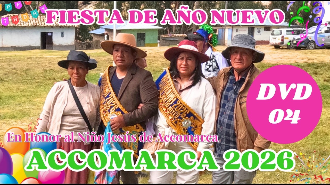 🔴🎉🎷𝐕𝐈𝐃𝐄𝐎 𝟎4//𝐆𝐑𝐀𝐍 𝐅𝐈𝐄𝐒𝐓𝐀 𝐃𝐄 𝐀Ñ𝐎 𝐍𝐔𝐄𝐕𝐎 𝐀𝐂𝐂𝐎𝐌𝐀𝐑𝐂𝐀 𝟐𝟎𝟐𝟔🌟🎊🎈