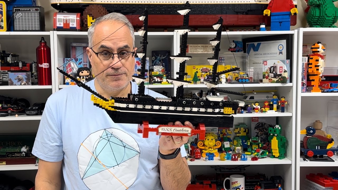 LEGO 10021 U.S.S. Constellation from 2003 - remake of set from 1978