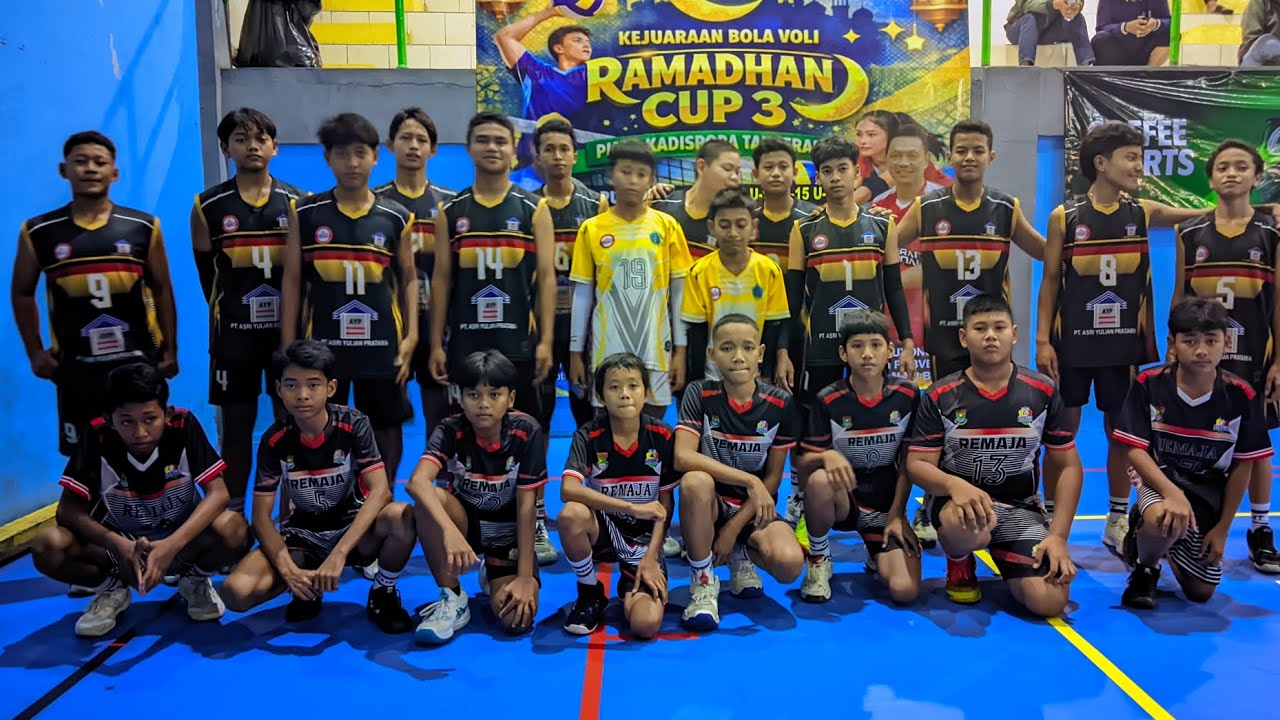 Perempat Final Bola Voli - Ramadhan Cup 3 (BMT Vs. Remaja)