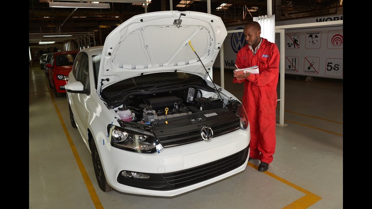 Volkswagen Polo Vivo assembly in Thika