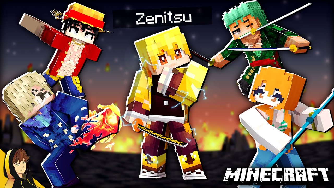 INSANE ONE PIECE vs DEMON SLAYER Mod Showdown!?! | Minecraft
