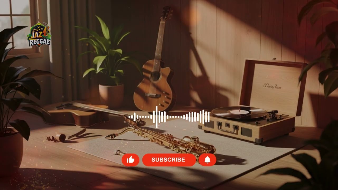 Calm Jazz Reggae Instrumental 🌊 Chill Background Sounds