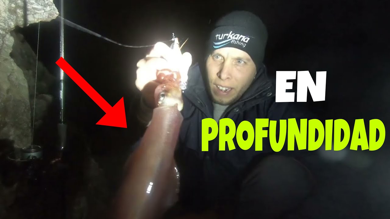 APRENDE a PESCAR CALAMARES a EGING en ACANTILADOS y MUCHA PROFUNDIDAD