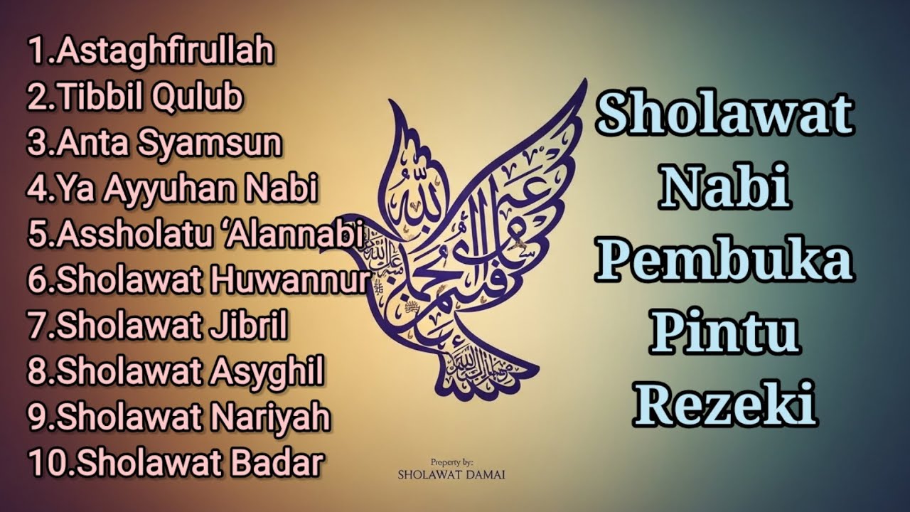 Album Sholawat Penarik Rezeki & Ketenangan Jiwa | Dzikir dan Istighfar Pelan