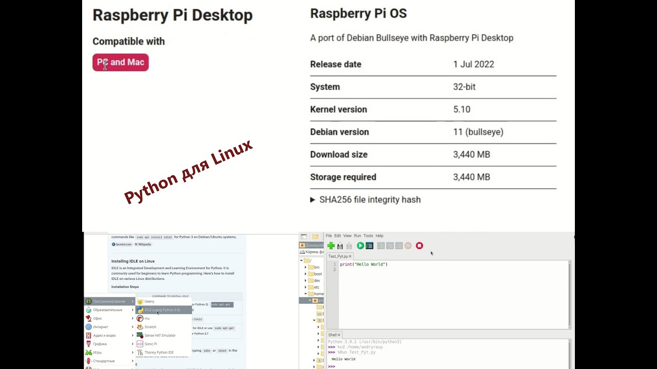 Настройка Python в Linux