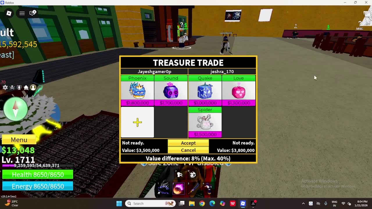 Trading Rocket to Kitsune