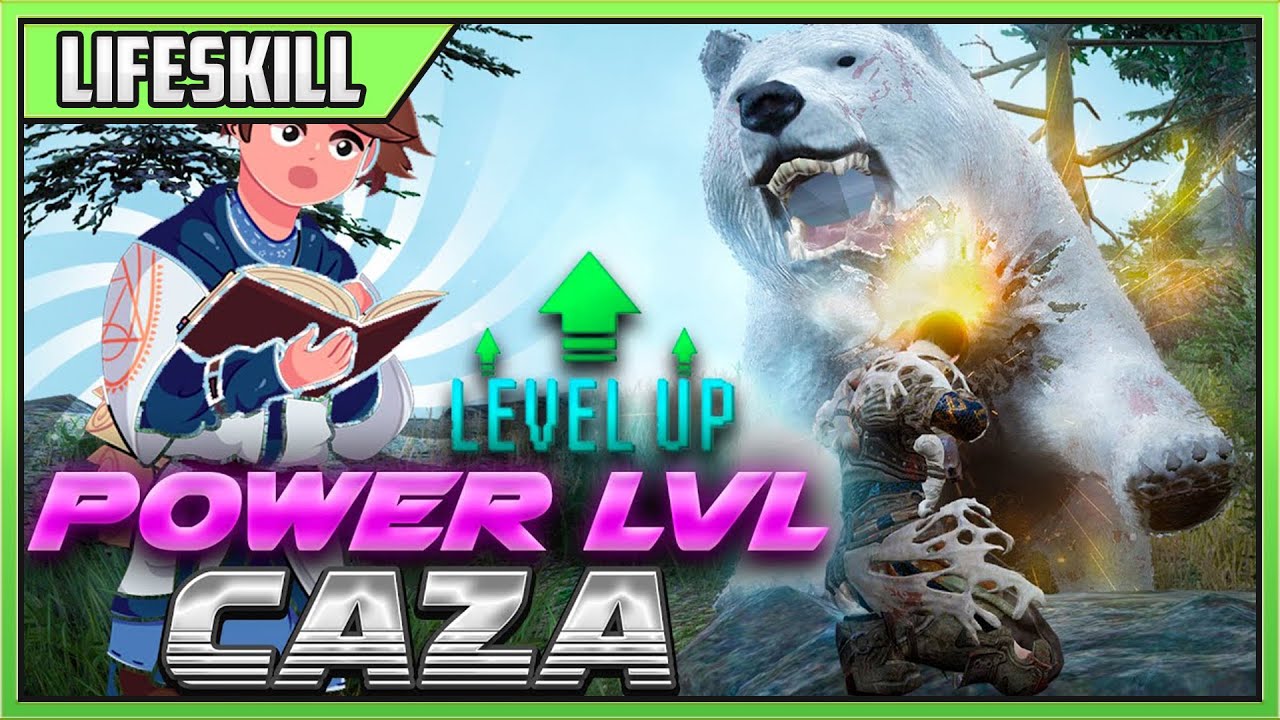 POWER LVL CAZA BLACK DESERT (COMO SUBIRLA) - ARTEFACTOS - MOSQUETE   - ARCABUZ