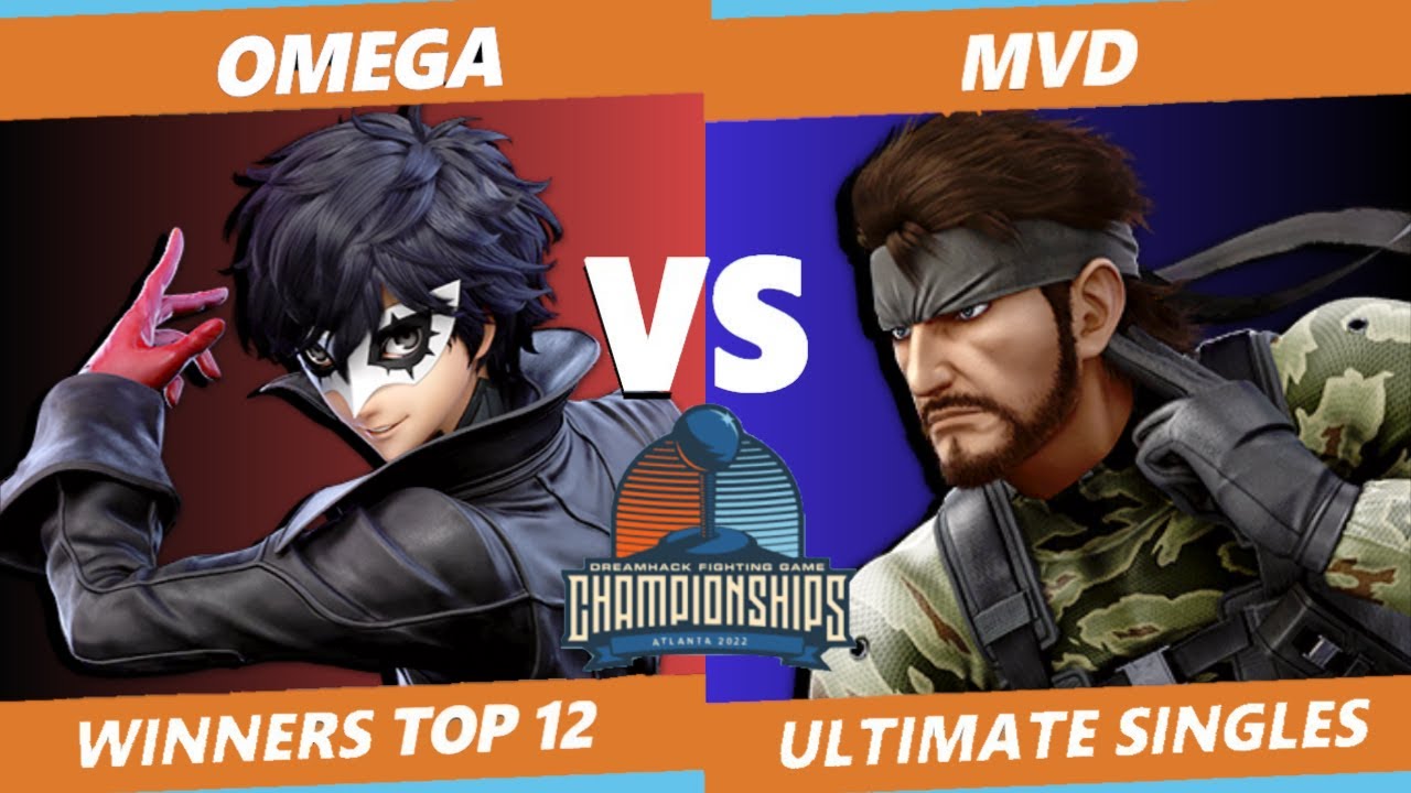 DHATL 2022 SSBU - AP| omega (Joker) Vs. MVD (Snake) Smash Ultimate Winners Top 12