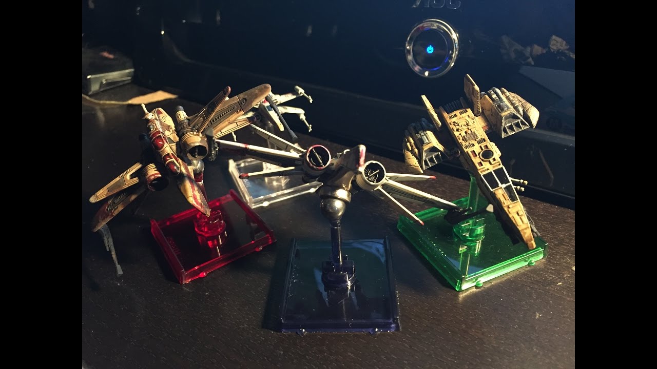 X-wing Miniatures Ball Magnet Mod!
