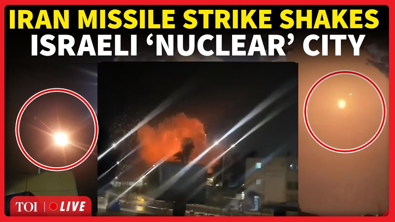 ISRAELI NUCLEAR CITY TARGETED: Iranian Missile Strikes Dimona, Explosions Captured Live