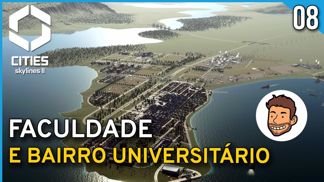 Cities: Skylines 2 - FACULDADE E MUITAS MELHORIAS! - Gameplay PT-BR #08
