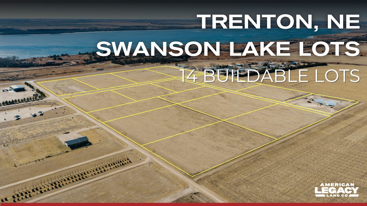 Trenton Nebraska Lake Lots For Sale