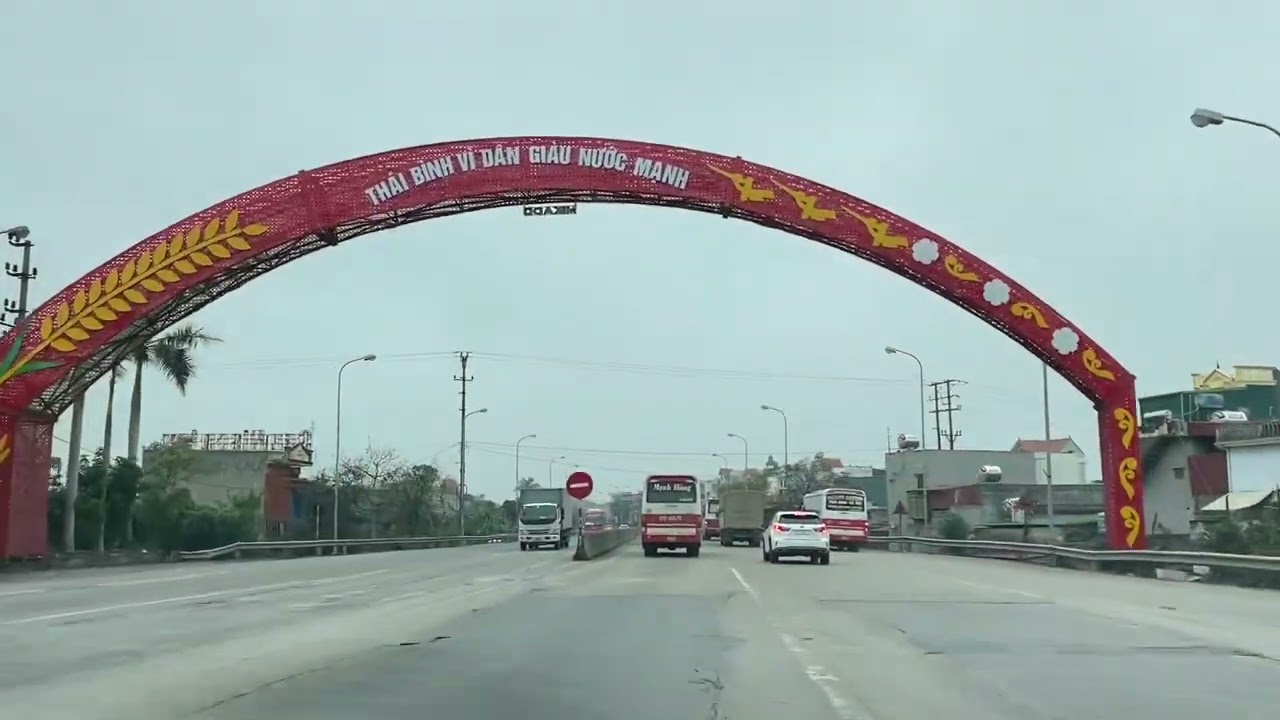 Quốc lộ 10 Nam định Đi Hải phòng. Hải phòng các cung đường đẹp ngày 28 tháng 2, 2024