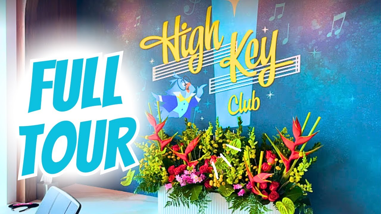 🎥 Step Inside the NEW High-Key Club at the Disneyland Hotel! 🏰✨