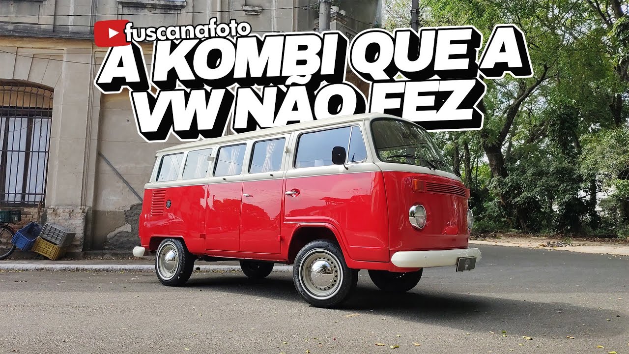 A KOMBI LUXO QUE A VW N&Atilde;O FEZ! KOMBI CLIPPER 1997 COM DETALHES EXCLUSIVOS - Fusca na Foto