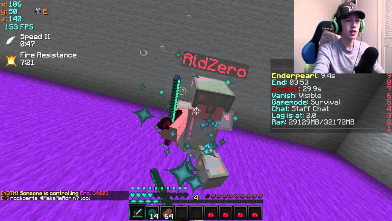 MY SERVER + AldZero the God #2