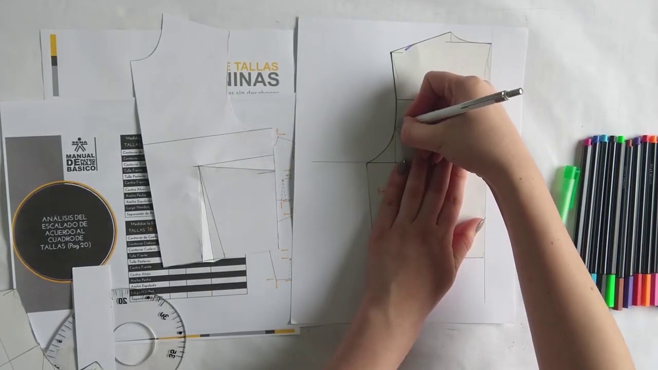 ESCALADO DE BASE CON PINZAS - SUPERIOR