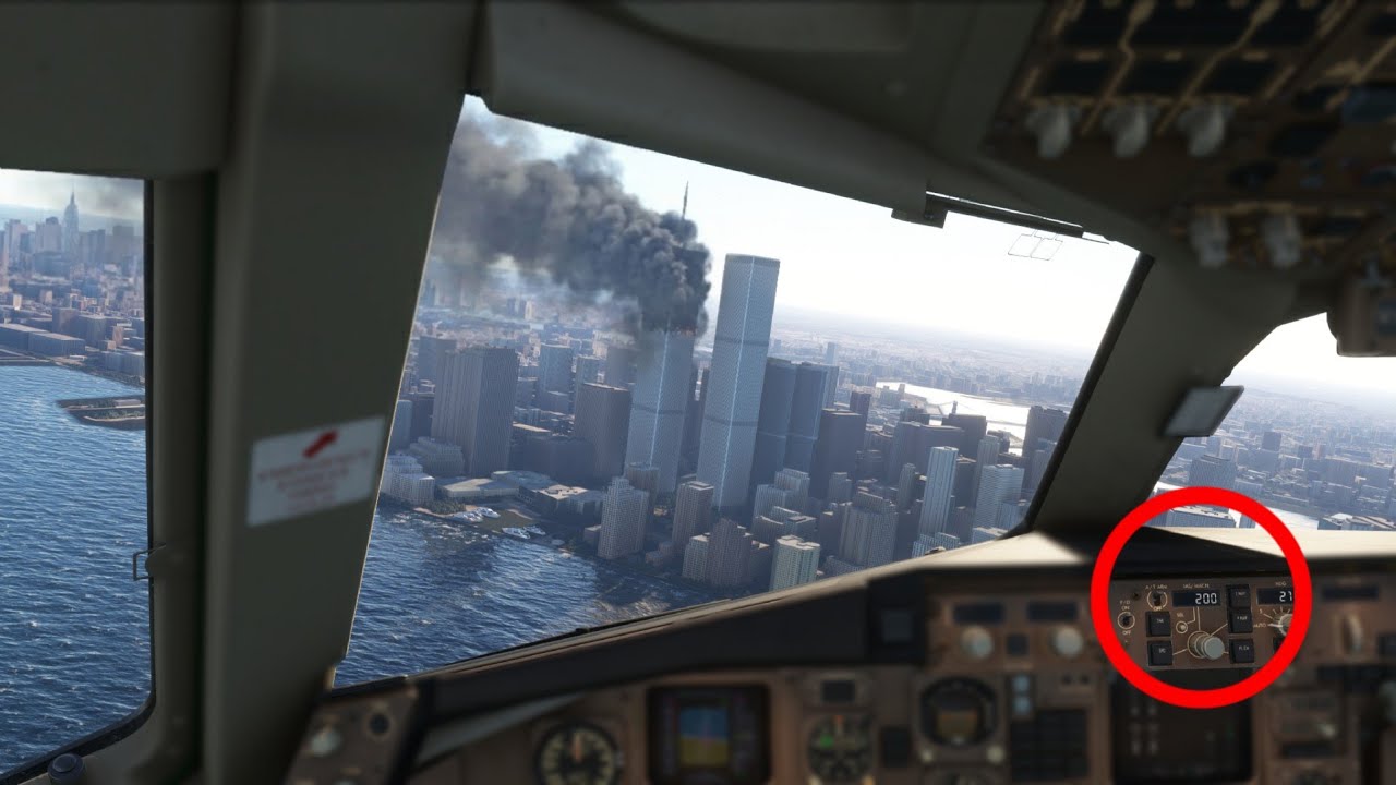 9/11 Kompilacja nagrań z kokpitu, kluczowe momenty, rekonstrukcja, symulacja drugiego lotu xtYydRVH