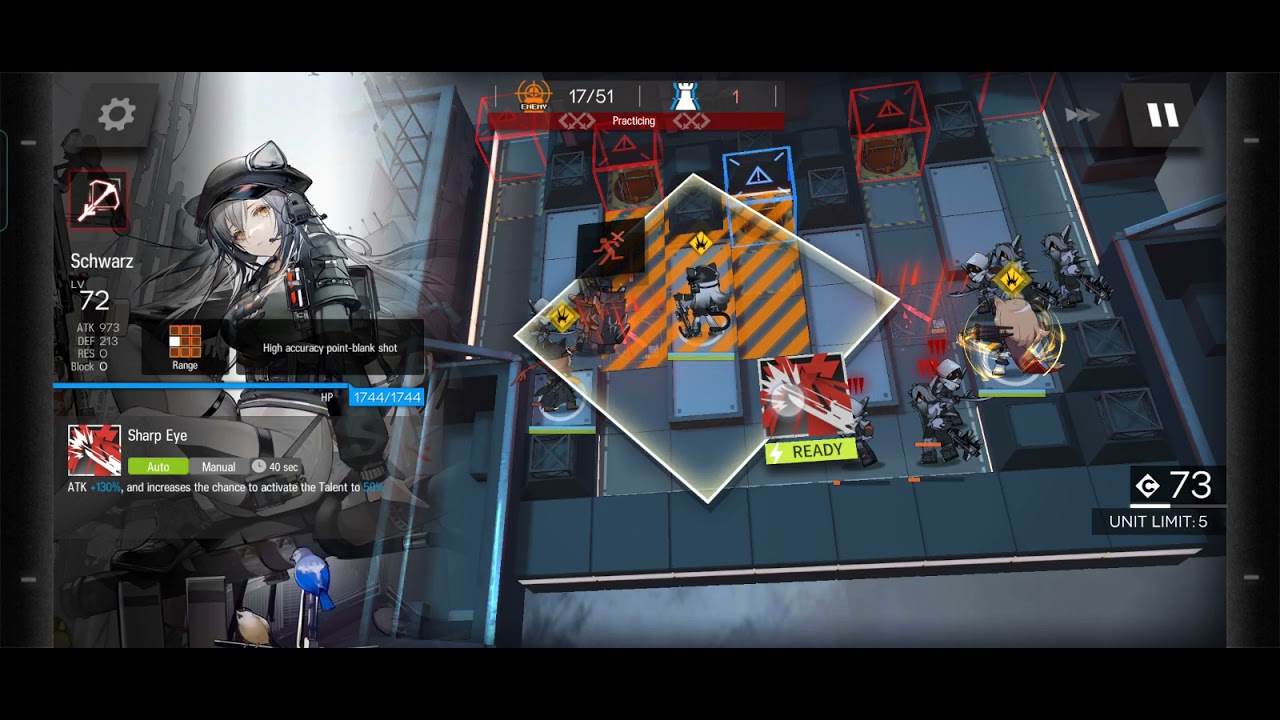 PL 4 cm arknights sniperknights 3 op ft. Archetto