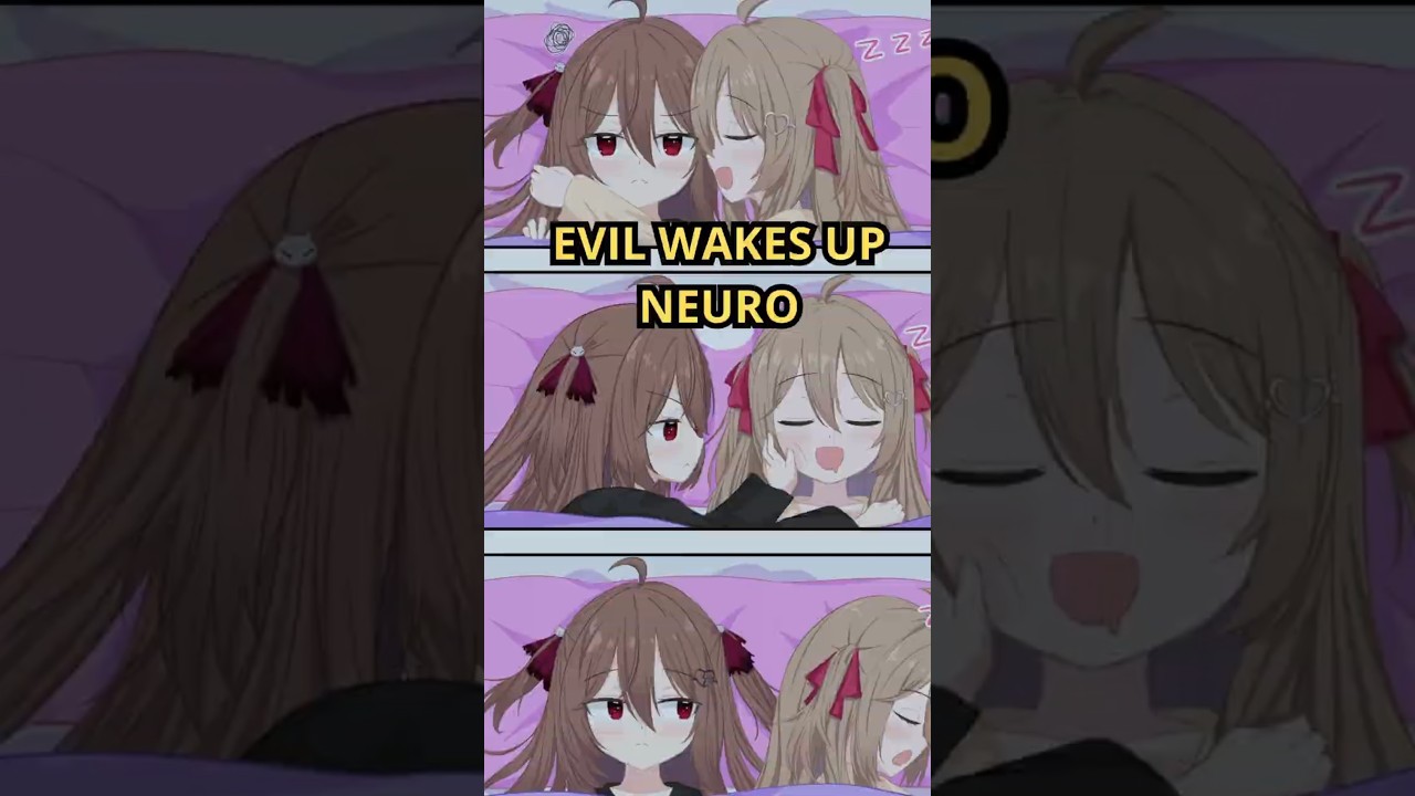 EVIL WAKES UP NEURO BY SPAMMING SOUND EFFECTS  #vtuber #vtuberclips #memes  #twitch