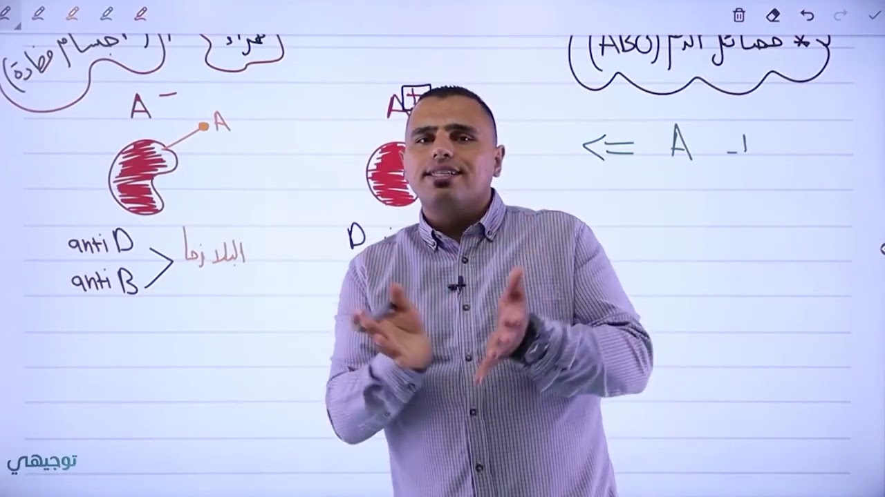 أحياء - البروتينات السكرية - فصائل الدم (ABO) || 