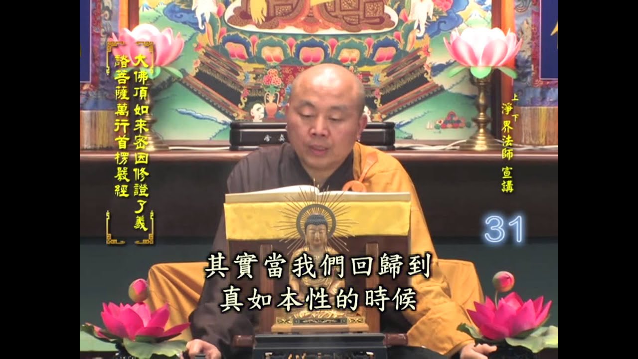 楞嚴經 第031集 淨土教觀學苑 淨界法師